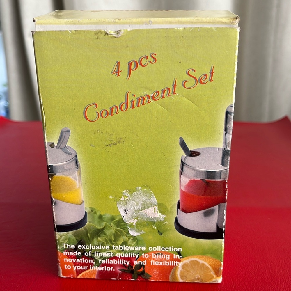 Condiment Set - Picture 2 of 3